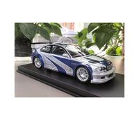 YLQERZ Modelo De Coche A Escala Coche Estático De Aleación Fundido A Presión A Escala 1:18 para BMW M3 GTR E46 Juguete Coleccionable para Adultos Miniatura De Colección