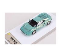 YLQERZ Modelo De Coche A Escala Colección De Modelos De Coches De Resina Ferrari 288GTO A Escala 1:64 Adornos Estáticos Decoraciones A Pequeña Escala Miniatura De Colección(Green)