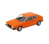 YLQERZ Modelo De Coche A Escala Juguete De Recuerdo para Exhibición De VW Scirocco 1 GTI 1976 Modelo De Coche Estático De Aleación Escala 1:18 Miniatura De Colección(Orange)