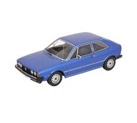 YLQERZ Modelo De Coche A Escala Juguete De Recuerdo para Exhibición De VW Scirocco 1 GTI 1976 Modelo De Coche Estático De Aleación Escala 1:18 Miniatura De Colección(Blue)