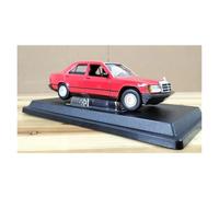 YLQERZ Modelo De Coche A Escala Mercedes Benz 190e Modelo Coche Aleación Fundido A Presión A Escala 1:24 Colección para Aficionados Decoración del Hogar Miniatura De Colección(Red)
