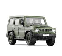 YLQERZ Modelo De Coche A Escala para BAIC Motor Warriors BJ80 1 32 Modelo Superdeportivo Aleación con Sonido Y Luz Juguetes Tirar hacia Atrás Colección Miniatura De Colección(A)