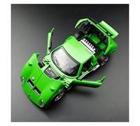 YLQERZ Modelo De Coche A Escala para Lambo Miura Jota 1 32 Coche Miniatura De Aleación Luz De Sonido Vehículo Juguete Extraíble Colección Regalos Niños Miniatura De Colección(Verde)