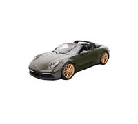 YLQERZ Modelo De Coche A Escala Porsche 911 992 Targa 4S/Targa 4 - Modelo De Resina Simulada A Escala 1:18 Miniatura De Colección(Green)