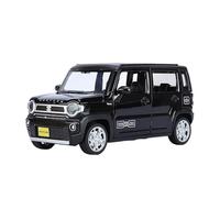 YLQERZ Modelo Fundido A Presión 1:22 para Suzuki Hustler SUV Modelo De Vehículo Todoterreno Puertas Sonido Y Luz Que Pueden Abrir Miniatura De Colección(Negro)