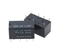 YLQUXEUV 5PCS HJR1-2CL-9V 8PINS 2A Relay