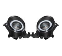 Ylrng Conjunto Faros Antiniebla 2 Piezas LED COB Luz Antiniebla Angel Eye DRL Parachoques Delantero Del Coche Lámpara De Circulación Diurna H11 Para NV400 2011-2019(Fog Light)