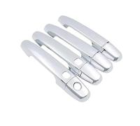 Ylrng exterior manija automóvil Para Passo Para M300 M600 2004~2015 Para Perodua Para MyVi Para Subaru Para Justy Manija De Puerta Cromada Accesorios Captura Coche(2 Buttons 4 Door)