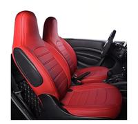 Ylrng Funda De Asiento Coche con Volante A La Izquierda Poliuretano Orificio para Smart para 453 para Fortwo 2019 Delanteros Traseros(Black Orange)