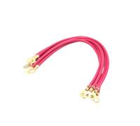 YLTBQkz Cable de alimentación inversor de Coche Universal Negro para Sistemas de 12 V CC - Opciones de Longitud de 24 cm y 26,5 cm - Paquete de 3, 6 o 12(Rose Red 6pcs)