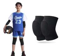 YLUFAC Rodilleras Balonmano Niños, Paquete de 2 Rodilleras, Rodilleras Suaves, Rodilleras elásticas Unisex, Rodilleras elásticas Antideslizantes para Danza, fútbol, Voleibol, Baloncesto, Yoga.(S)