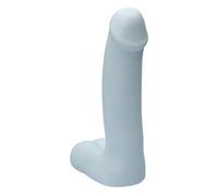 Ylva & Dite - Consolador natural Helios Sky/silicona consolador/Strapon & consolador anal para mujeres y hombres - 23 cm de largo, diámetro máx. 4,2 cm, azul pastel - Juguete sexual