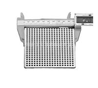 YLWX Tapa De Desagüe De Suelo De Acero Inoxidable Redondo Tapa De Desagüe De Baño Recoge Pelo Cuadrado Tapa Desague Ducha (Color : Square 98mm, Size : *2)