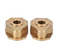 Ylwxzenith 1 Pair Brass Gear Cover Counterweight for 1/10 4 RC Car, Install, Durably and, Lower Center of, Increase Balance, Practical Replacement Parts