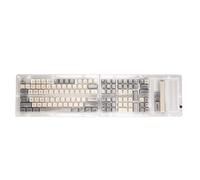 Ylwxzenith 126 Key Fadeless PBT Mechanical Keyboard Keycaps, Ergonomic, Dye Sublimation Printing, English Edition, Widely Compatible with Most Keyboards
