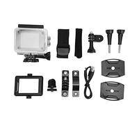 Ylwxzenith Action Camera FHD 1080P, 2.0inch HD Screen, 140 Degrees Wide Angle, Underwater Sports Camera, High Resolution Photos, Sturdy ABS Material