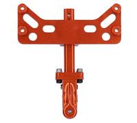 Ylwxzenith Aluminum Alloy RC Trailer Hitch Hook Bracket, and Lightweight Upgrade Part for SCX6 1/6 Remote Control Car, Enhances Simulation and Traction Convenience (Orange)