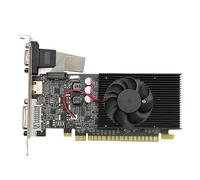 Ylwxzenith Discrete Graphics Card 64bit 1GB DDR3 PCI Express 2.0 X 16 with Silent Cooling Fan for Desktop Gaming Enhanced Experience