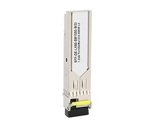 Ylwxzenith Módulo óptico SFP 1.25G LC único, TX1550 RX1310NM, transmisión de 60 km para la Tarjeta de Red del enrutador de Interruptor de Fibra, Amplia compatibilidad, bajo Consumo de energía