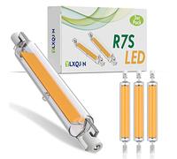 YLXQJIN R7S LED 118mm Dimmable, 15W Bombilla R7S LED 118mm Regulable, Bombillas LED R7S Lamp reemplaza 120W R7S Bombilla Halógena, 1200LM, AC/DC 220-240V (118mm 010, 3pcs Warm White)