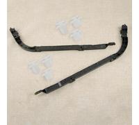 YLYOZMD Piezas de Coche 71598SNAA02 Soporte Espaciador de retenedor de Parachoques Trasero Izquierdo Derecho Negro for Coche Compatible con Honda Civic Sedan 2006-2011 71593SNAA02