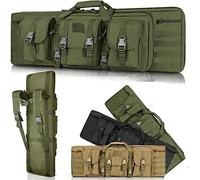 YLZBA Maletin Arma Larga,Rifle Airsoft Bolsa Táctica Funda for Arma Acolchado,Estuche for Rifle táctico for armacon Correa De Hombro Funda Táctica for Fusil(Green,93cm)