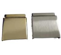 YLZCAM Extensión de acero del cierre del suplemento de la pulsera de la correa de reloj W6129 con color dorado o plateado del paso (Color : Silver Color 14mm)