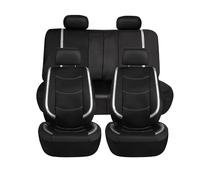 YLZFKGLQ Coche Fundas Asientos, para Nissan Micra K14 2017-2022 Impermeable Cómodo y Transpirable Asiento Completo Protector Accesorios de Asiento de Coche,A