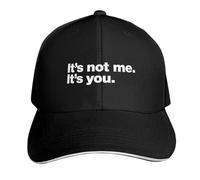 YMAEPXFH Yo no. Eres tú. A la Venta Nuevo Sombrero de Caballero Gorra de béisbol para Mujer Hombre Sorpresa Perdonar Siempre Moda Reunión Estudiante Regalo Ser Hermoso Vibes