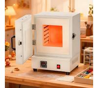 YMAOMAO Horno de mufla eléctrico de 2000 W, 1150 ℃, para Laboratorio/joyería. Horno de fusión Inteligente Integrado para proyectos de Bricolaje.
