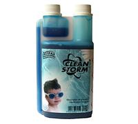 YMBERSA Clean Storm: Clarificador, Floculante y Eliminador de Grasas y Aceites en Piscinas-SPA. Botella de 500 ml con dosificador