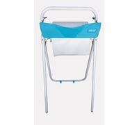 YMBERSA Nayade System Dispensador de Papel Bobina Industrial trípode Blanco. con Cuchilla para facilitar el Corte.