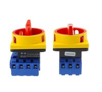 YMD11 3P 690V 25/32/40/63/80/100A interruptor aislador candado Selector de desconexión con Panel de encendido-apagado Control reemplazar LW30(3P,100A)