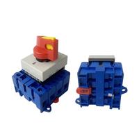 YMD11-40A 4P Panel apagado-encendido montaje en carril DIN 690V desconexión interruptor aislador candado desconexión reemplazar LW30-40A