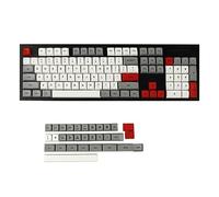 YMDK 134 ZDA Perfil XDA v2 Dye Sub PBT Granito Teclas para 104 TKL 60% 96 84 68 64 MX Switches Teclado