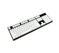 YMDK 140 teclas Mac Cherry Profile Normcore Style Minimcore Dye Sub PBT White Key Cap para 104 TKL 60% 96 84 68 Keychrone K2 K4 K8 MX Switches Keyboard