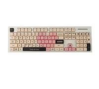 YMDK 144 teclas ZDA Perfil XDA v2 Dye Sub PBT Rosa Plástico Love Valentine para 104 TKL 60% 96 84 68 64 MX Switches Teclado