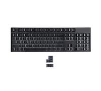YMDK ABS 104 87 61 ANSI ISO en blanco negro translúcido perfil OEM brillo a través de la tecla para teclado mecánico RGB MX GK61 (solo tecla)