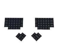 YMDK DSA Profile PBT - Juego de llaves en blanco para teclado Ergo Ergodox Planck Preonic Lily 58 (solo teclado)