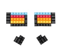 YMDK DSA Profile PBT - Juego de teclas en blanco para teclado Ergo Ergodox Planck Preonic Lily 59