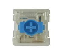 YMDK Gateron Interruptor lechoso de perfil bajo v2 rojo, azul y marrón, eje de 3 pines para interruptores de perfil bajo, teclado mecánico K1 K7 NuPhy Air75