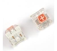 YMDK Paquete de 70 interruptores táctiles Hako Clear True Violet para teclado mecánico, reemplazable para interruptores Cherry MX (70 unidades, Hako Ture)