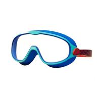 YMFF - Gafas de natación antivaho para niños, marco grande, visión amplia con correa ajustable, gafas de natación para niños y niñas de 3 a 14 años, con juego de gorro de natación a juego, multicolor