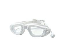 YMFF - Gafas de natación para adultos, marco grande, cuadradas, antivaho, impermeables, integradas, sellado 3D, correa elástica ajustable para hombres y mujeres, entrenamiento en la piscina
