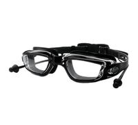 YMFF - Gafas de natación para adultos, marco grande, cuadradas, antivaho, impermeables, integradas, sellado 3D, correa elástica ajustable para hombres y mujeres, entrenamiento en la piscina