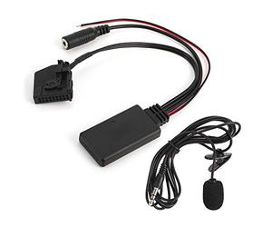Ymiko Adaptador de 18 Pines para Coche, Compatible con Comand 2.0 (W211/W208/W168/W203), conexión inalámbrica fácil, reproducción música vía, Plug and Play