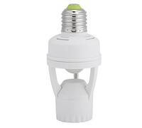 Ymiko Portalámparas con Sensor de Movimiento, Soporte Bombilla LED, Portalámparas con Sensor para Tornillo E27