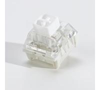 YMKPVR Kailh Box - Interruptores de teclado mecánicos lineales blancos, 35 piezas, 5 pines, 37 gf, prelubricados, IP54, a prueba de polvo e impermeables, para teclados mecánicos y de juegos