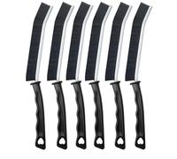 Ymnilian Cepillo Limpieza Hogar, Cepillo Limpia Juntas Cepillos De Limpieza For Grietas, Duraderos, Coche, Cocina, Azulejos, Lechada, Cerdas Muertas, Dormitorio, Suelo, 3-6 Unidades(Type D)