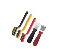 Ymnilian Cepillo Limpieza Hogar, Cepillo Limpia Juntas Juego De Cepillos Limpieza For Cocina (8/5/13), Latón, Profunda Cocinas Gas, Espacios Pequeños, Ventanas Y Baños(5 pcs)